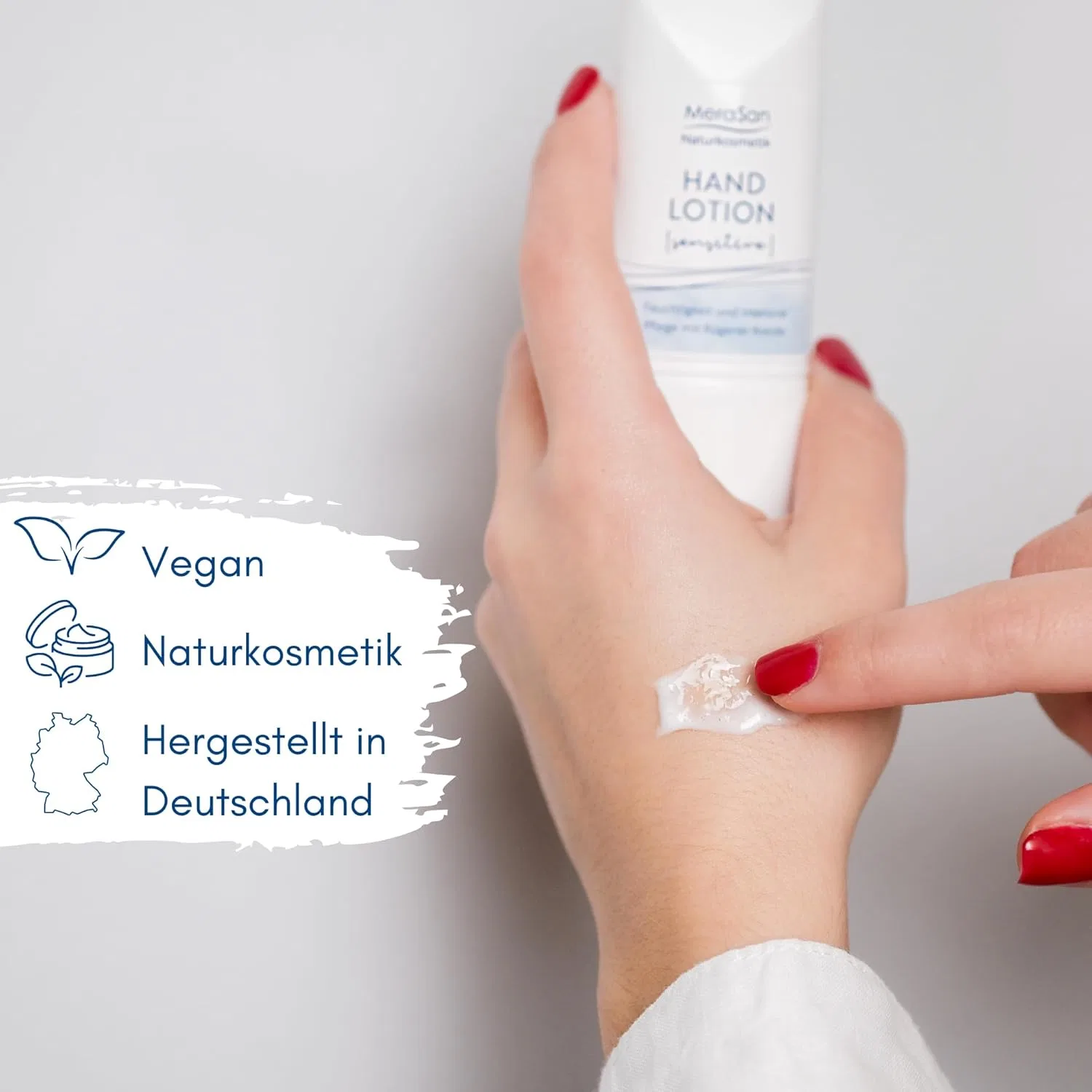 Веганский органический лосьон для рук MeraSan Natural Cosmetics Sensitive 30 мл Merasan — фото 3