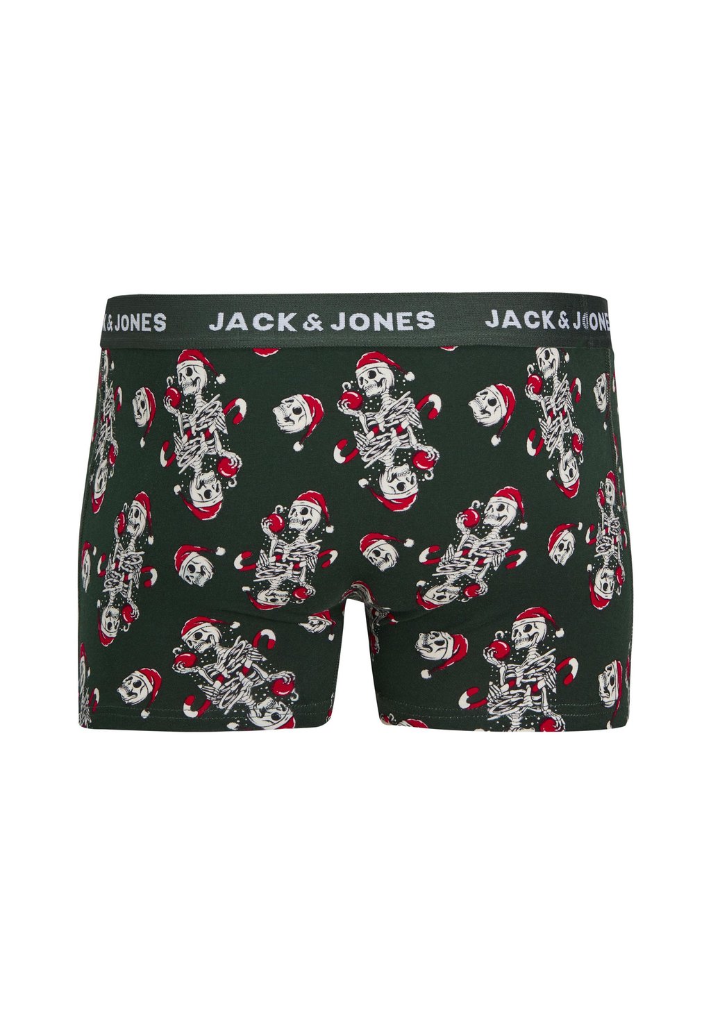 

Трусы JACXMAS SKULLS 5 PACK Jack & Jones, темно-зеленый