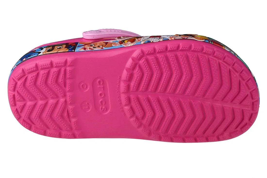 Босоножки для девочек Paw Patrol Crocs розовые — фото 4