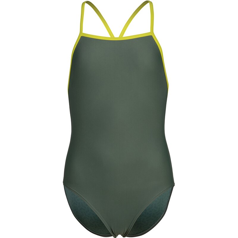

Купальник для девочек, слитный купальник Arena, зеленый