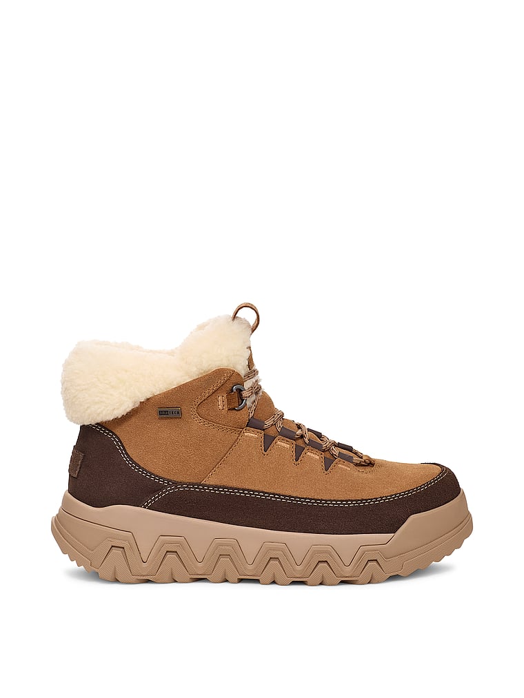 Ботинки UGG Terretrail на шнурках, темно-коричневый / коричневый
