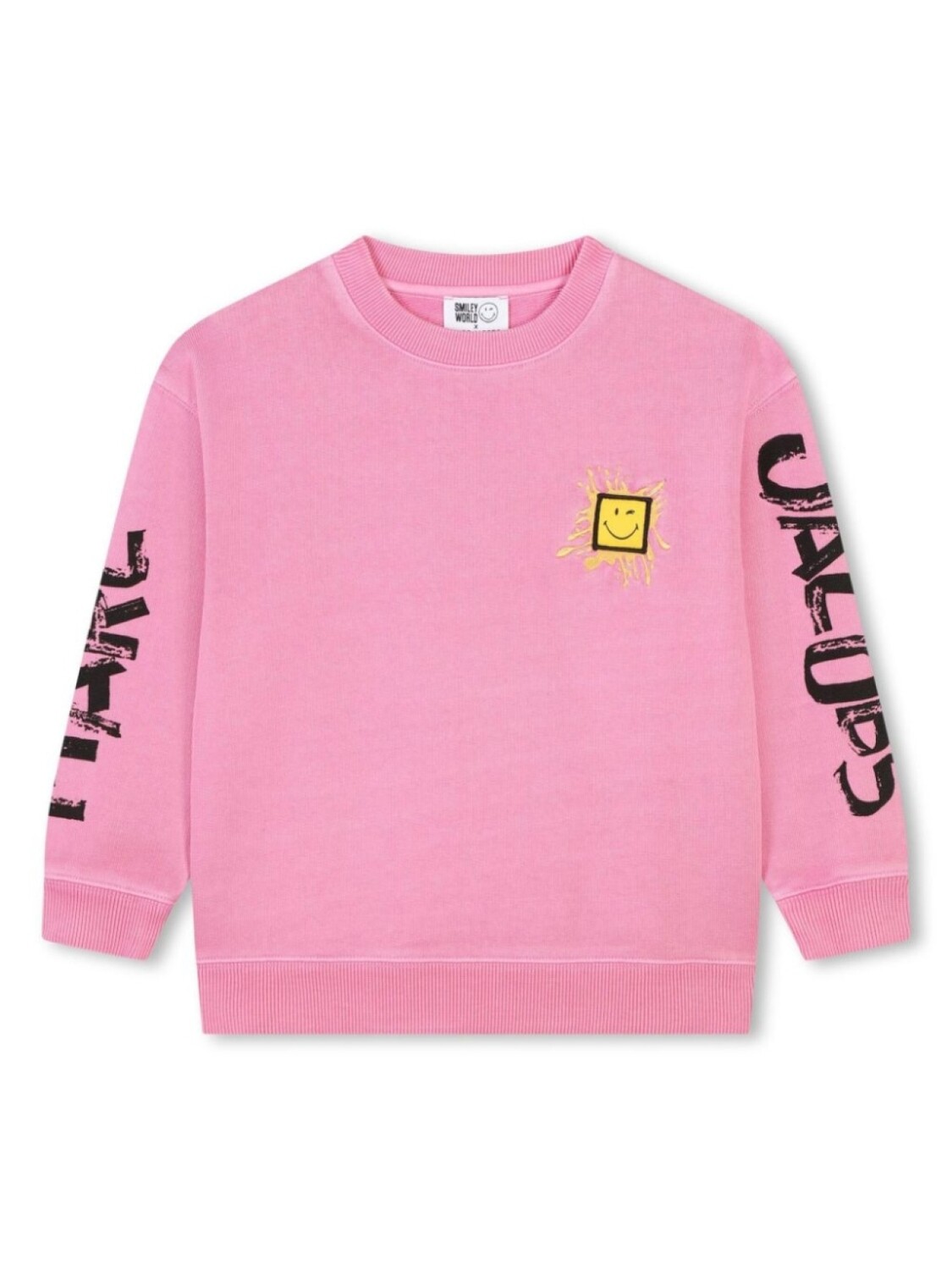

Marc Jacobs Kids толстовка Stamped, розовый