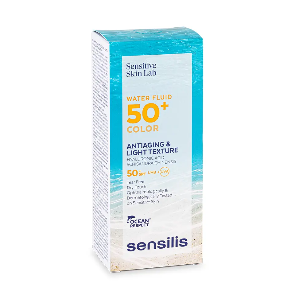 Солнцезащитный крем Antiaging & Light Texture Color Crema Spf50+ Sensilis, 40 мл — фото 2