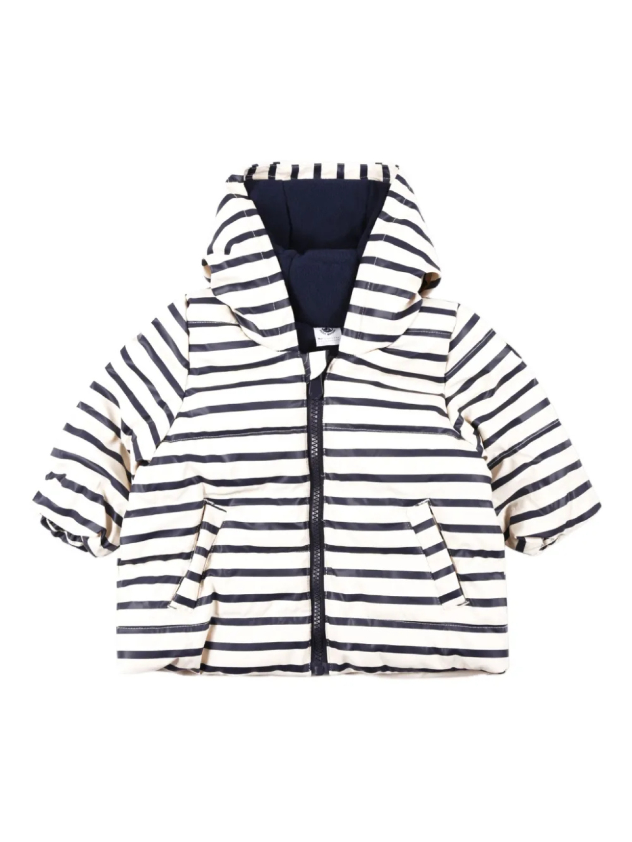 

Petit Bateau куртка в полоску, белый