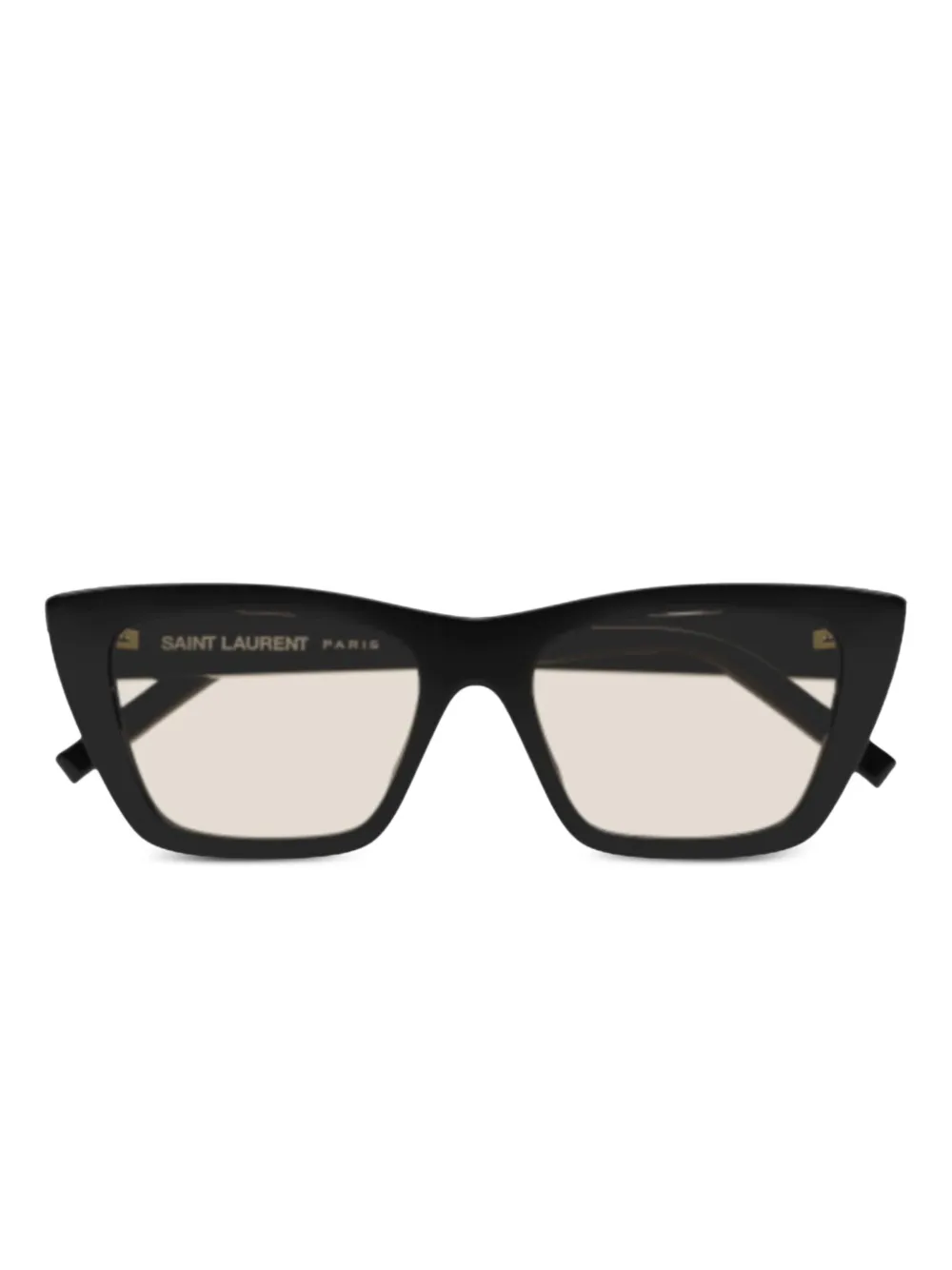 

Солнцезащитные очки «кошачий глаз» Saint Laurent Eyewear, черный