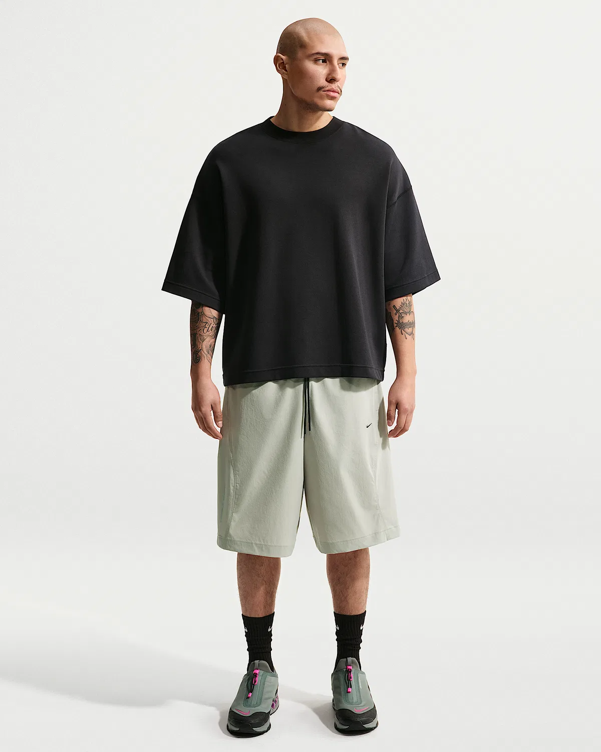 Мужские шорты Dri-FIT Nike Tech Helios, Spruce Fog/Black