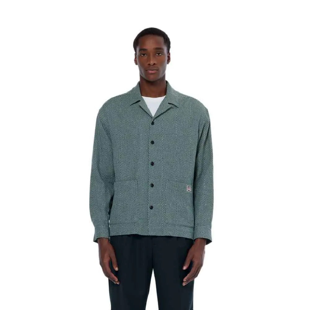 

Рубашка Scotch & Soda 180117 Relaxed Fit, зеленый