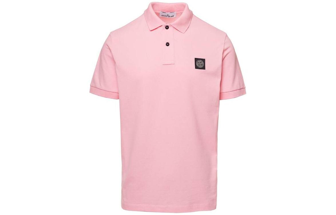 

Рубашка поло мужская Stone Island, розовый