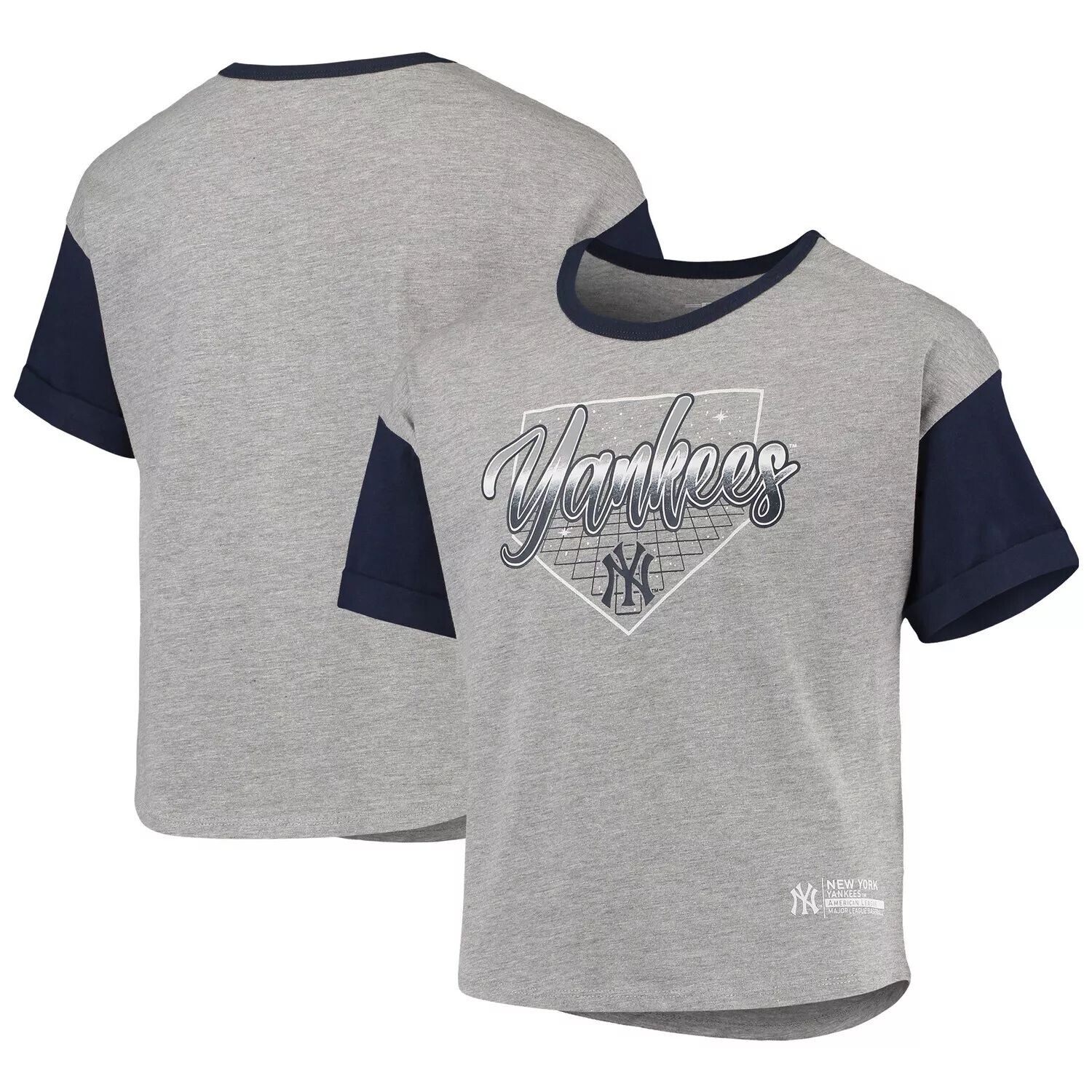 

Молодежная серая футболка New York Yankees Bleachers для девочек Outerstuff, Серый, Молодежная серая футболка New York Yankees Bleachers для девочек Outerstuff