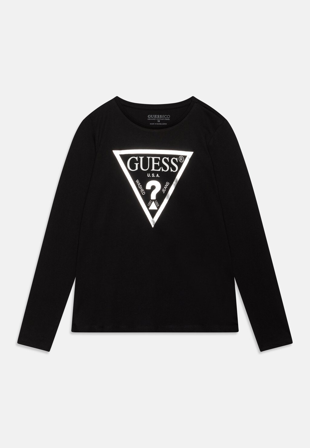 

Топ с длинными рукавами JUNIOR CORE Guess, цвет jet black