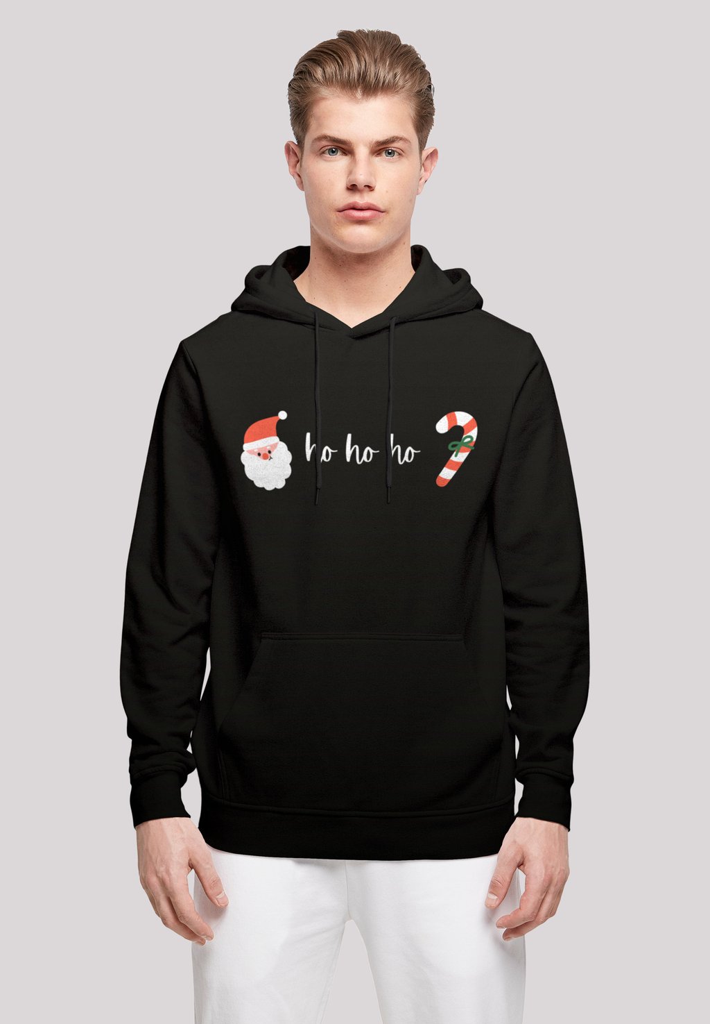 

Толстовка HO HO HO WEIHNACHTEN - Hoodie F4NT4STIC, черный