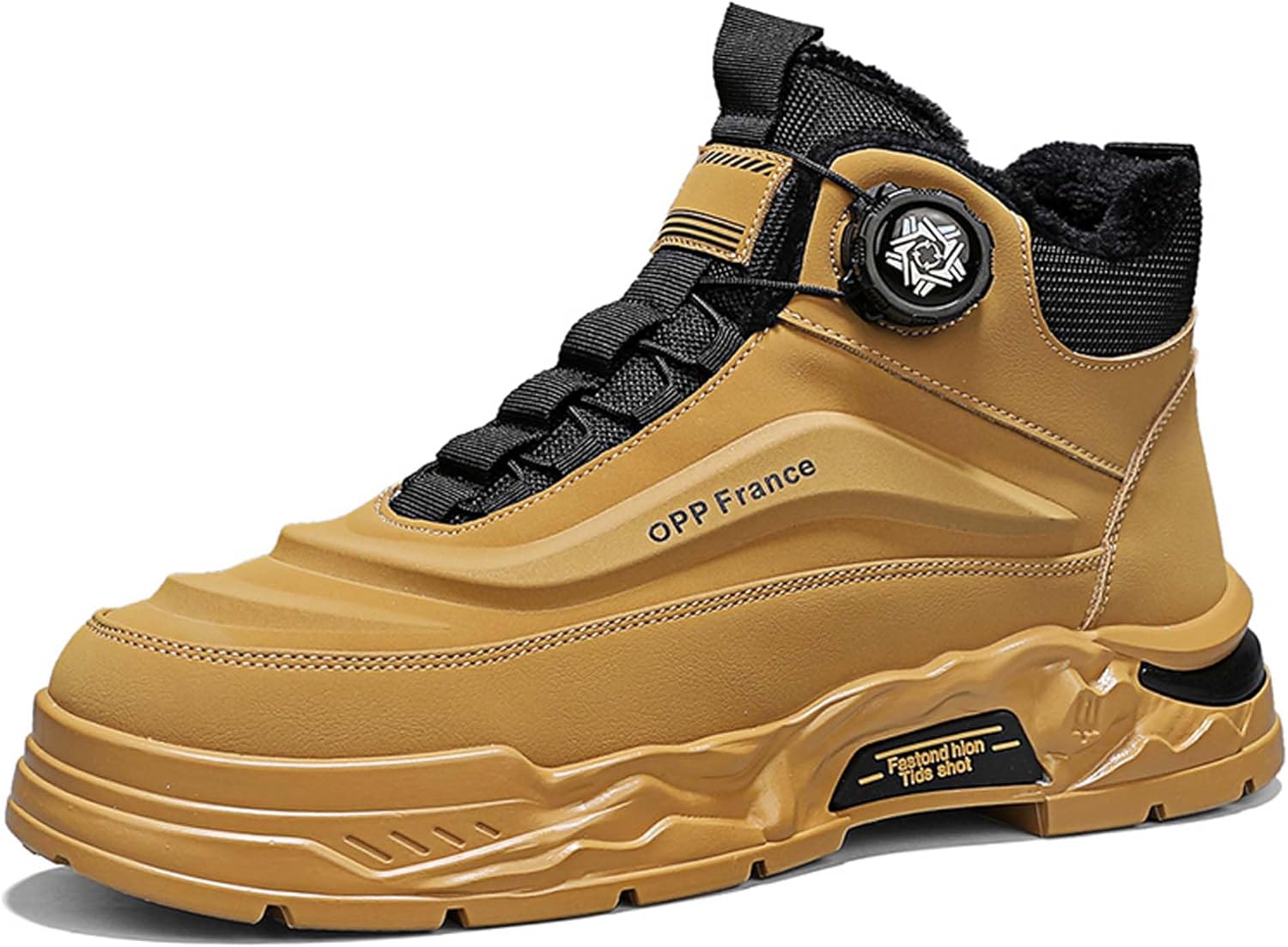 

Мужские повседневные спортивные кроссовки - Зимние мягкие теплые кроссовки - Модные повседневные кроссовки для активного отдыха - Нескользящие рабочие кроссовки - Удобные кроссовки для отдыха Dzbajrqm, желтый