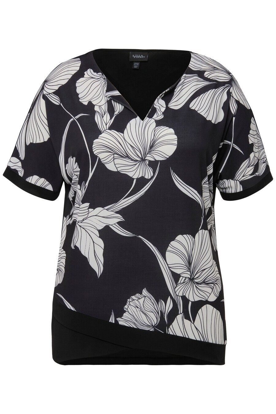 

Футболка Ulla Popken Shirt, черный