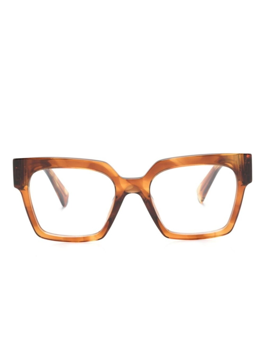 

Miu Miu Eyewear очки в квадратной оправе, коричневый