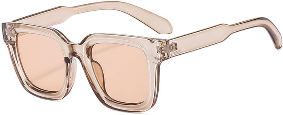 

Модные солнцезащитные очки для женщин, ретро-очки, очки с защитой от УФ-излучения UV400 для мужчин, трендовые солнцезащитные очки для женщин и мужчин TVTBBVV, Light Brown