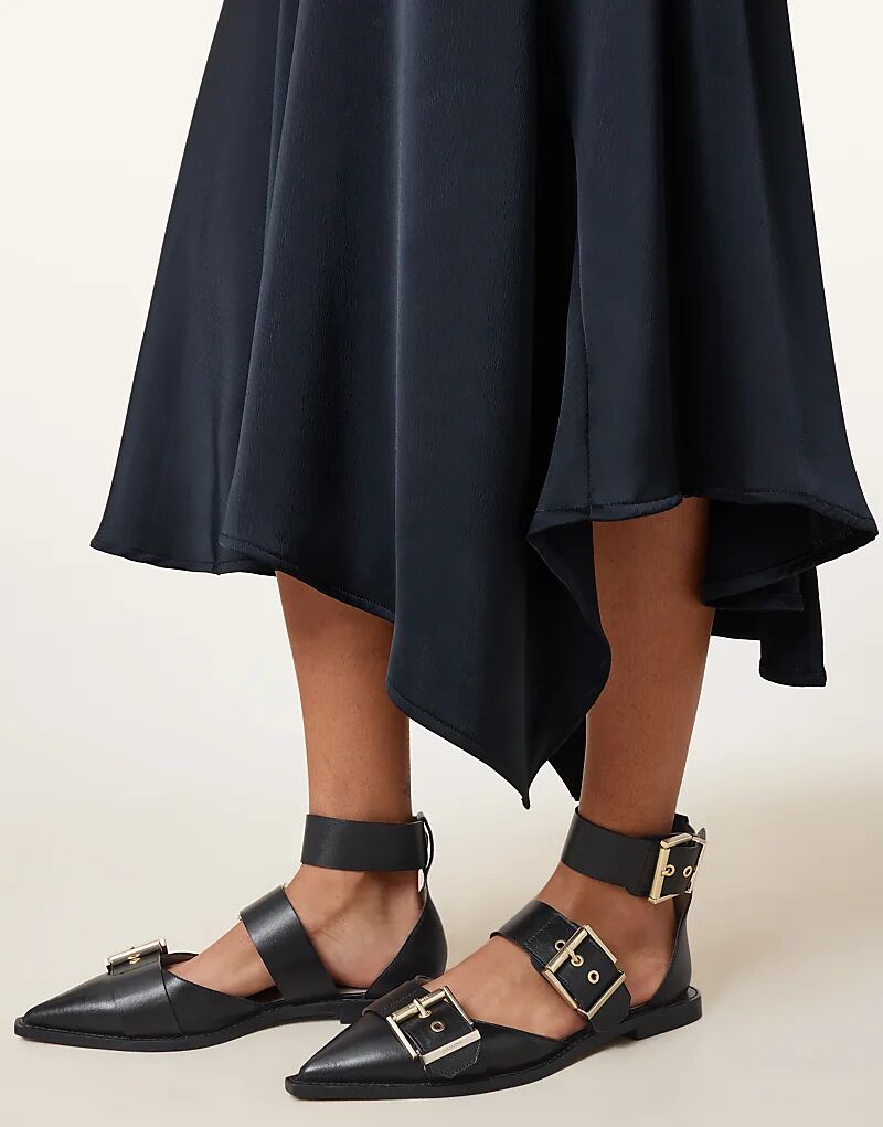 Кроссовки AllSaints Sutton черного цвета