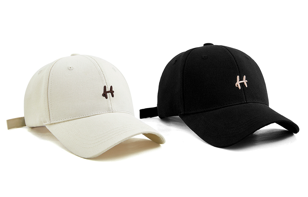 

Хлопковая бейсболка Unisex BAIJUAN, экрю+черный