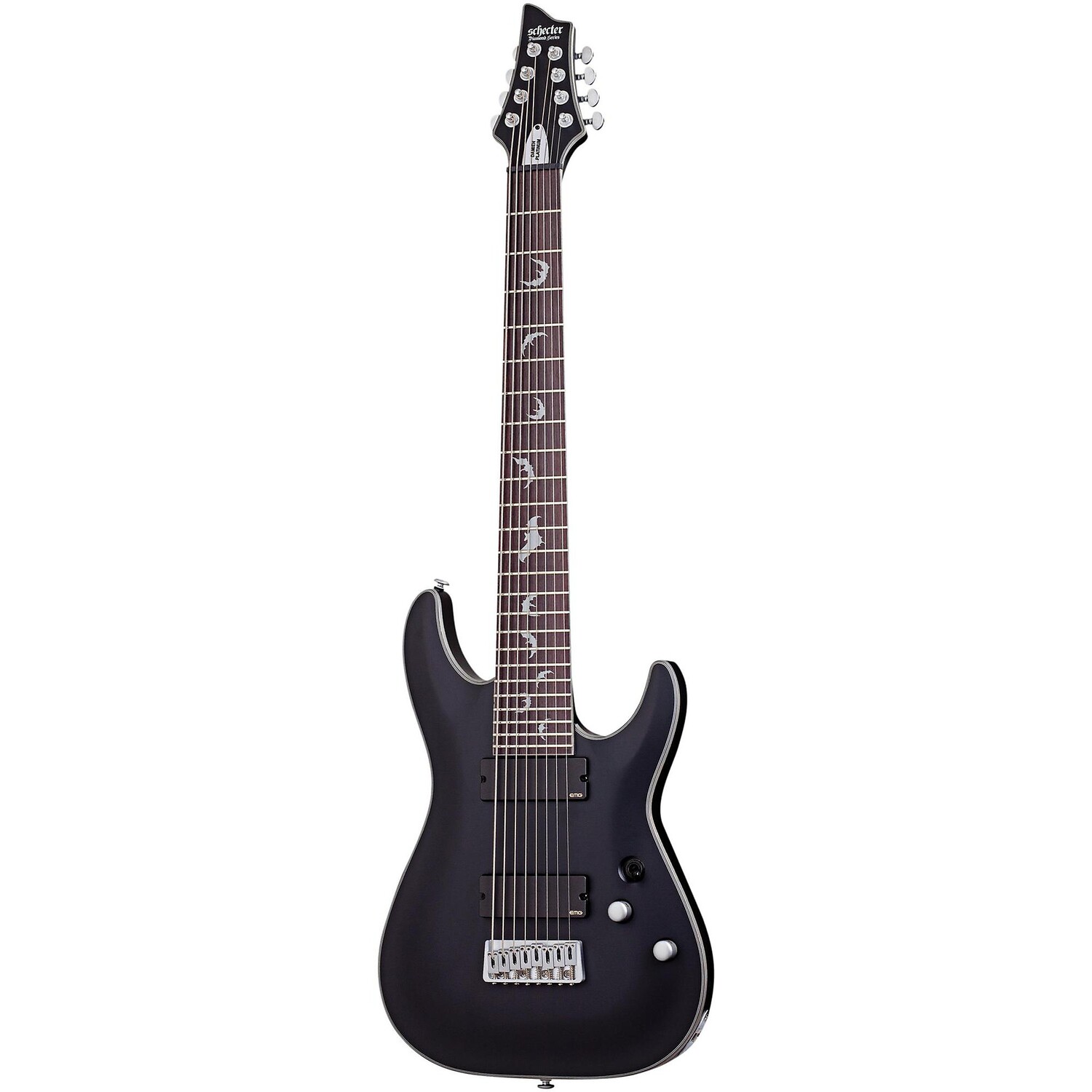 

Schecter Guitar Research Damien Platinum 8-струнная электрогитара Satin Black
