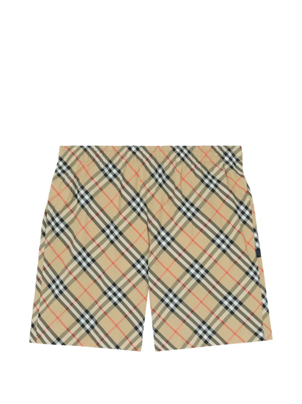 Плавательные шорты Burberry, классический крой, песочно-бежевый