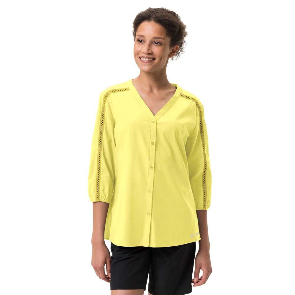 

Футболка VAUDE Skomer II 3/4 Sleeve, желтый