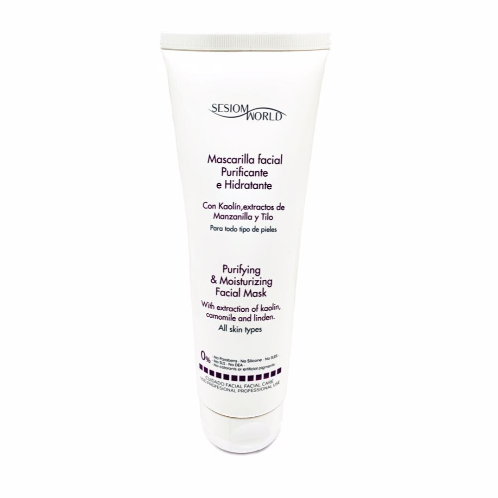 

Маска для лица Mascarilla purificante hidratante kaolin Sesiom world, 250 мл