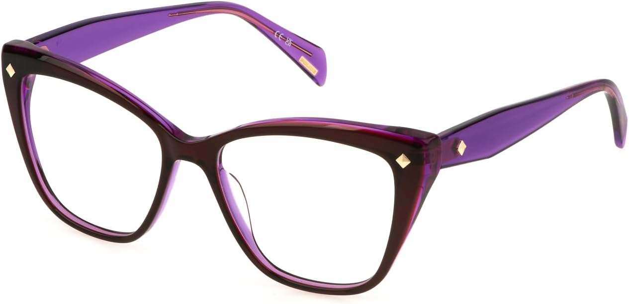 

Оправа для очков Police Unisex Vplm03 Violet 53/16/140, женские солнцезащитные очки, 01CI Top Bordeaux + Viola, 53, 01ci Top Bordeaux+Violet, 53, 01ci Top Bordeaux+violet