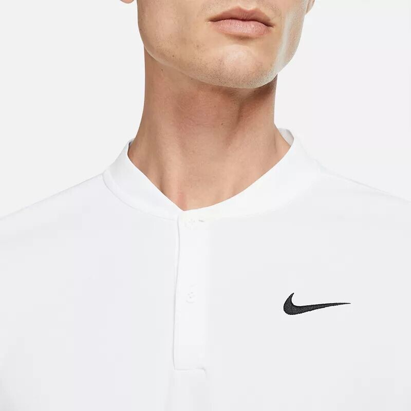 Мужская теннисная футболка-поло с воротником-стойкой NikeCourt Dri-FIT — фото 3