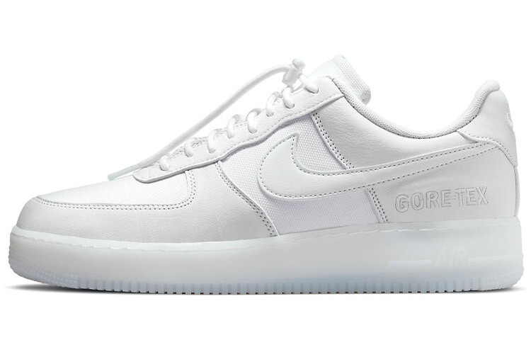 

Летние кроссовки Nike Air Force 1 Low Gore-Tex, тройные белые, Белый;серый, Летние кроссовки Nike Air Force 1 Low Gore-Tex, тройные белые