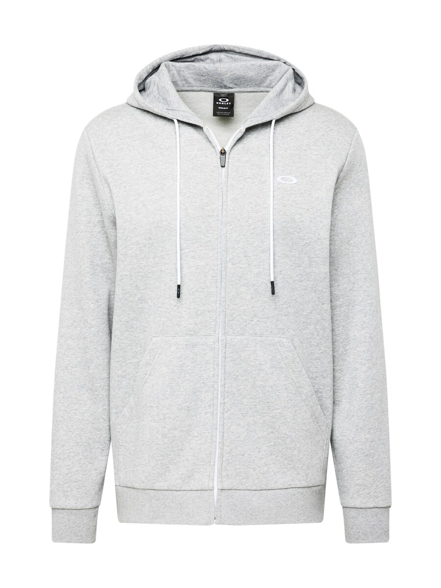 

Спортивная толстовка OAKLEY Athletic Zip-Up Hoodie, цвет mottled grey