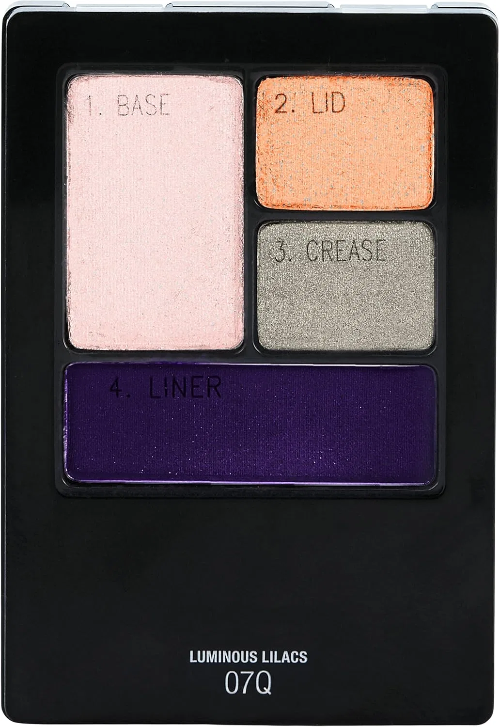 Тени для век Expert Wear Eyeshadow Quads, Maybelline New York, 0.17 унции, цвет Luminous Lilac