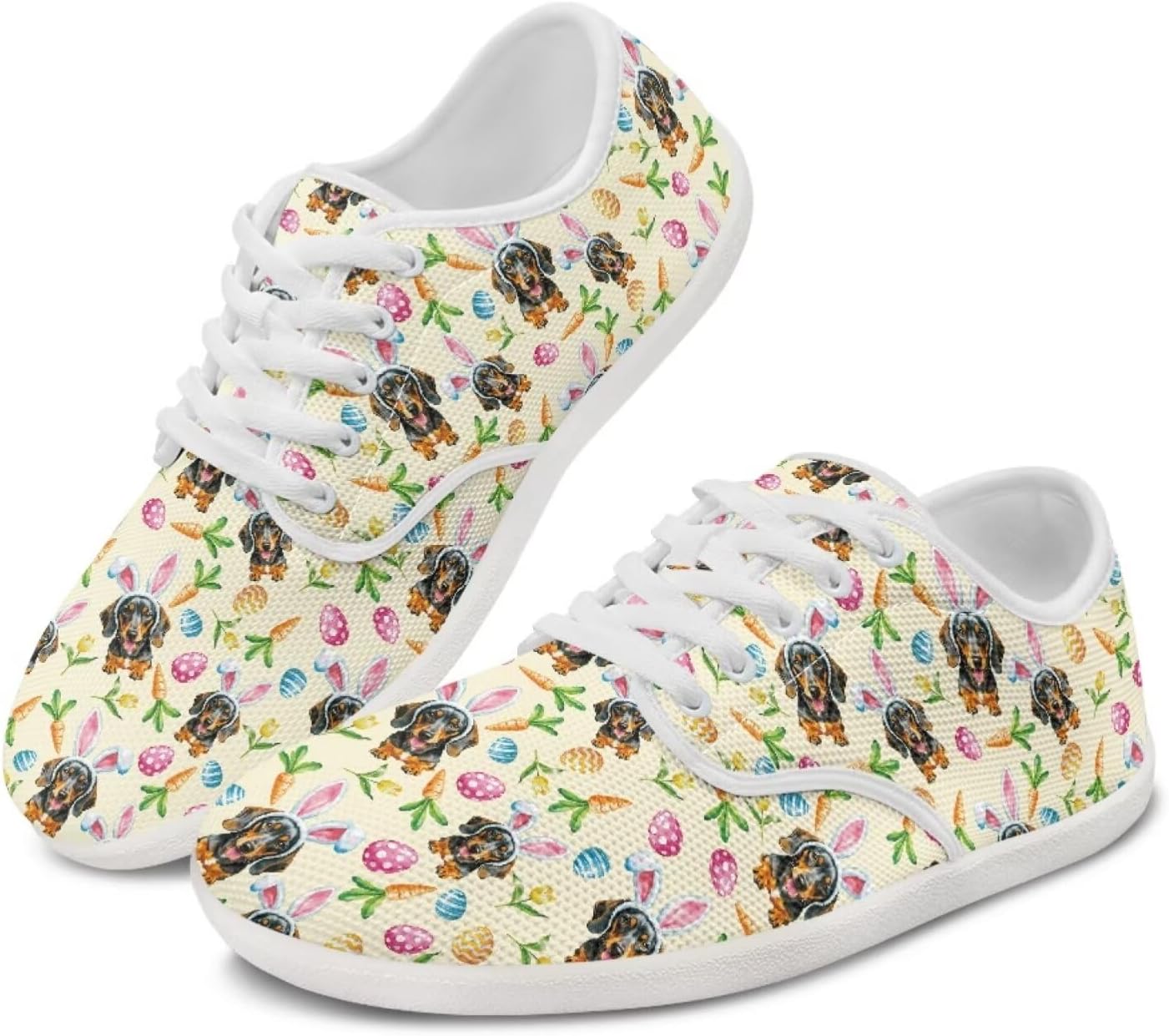 

Женские кроссовки для бега таксы, повседневные танцевальные туфли, деловые лоферы, плоская обувь для прогулок, кеды на платформе Ecaestolph, розовый