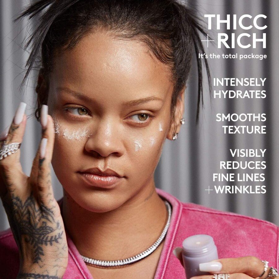 Крем для глаз Thicc N Smooth с высоким содержанием пептидов Fenty Beauty by Rihanna, 0.5 fl oz /15 mL — фото 2