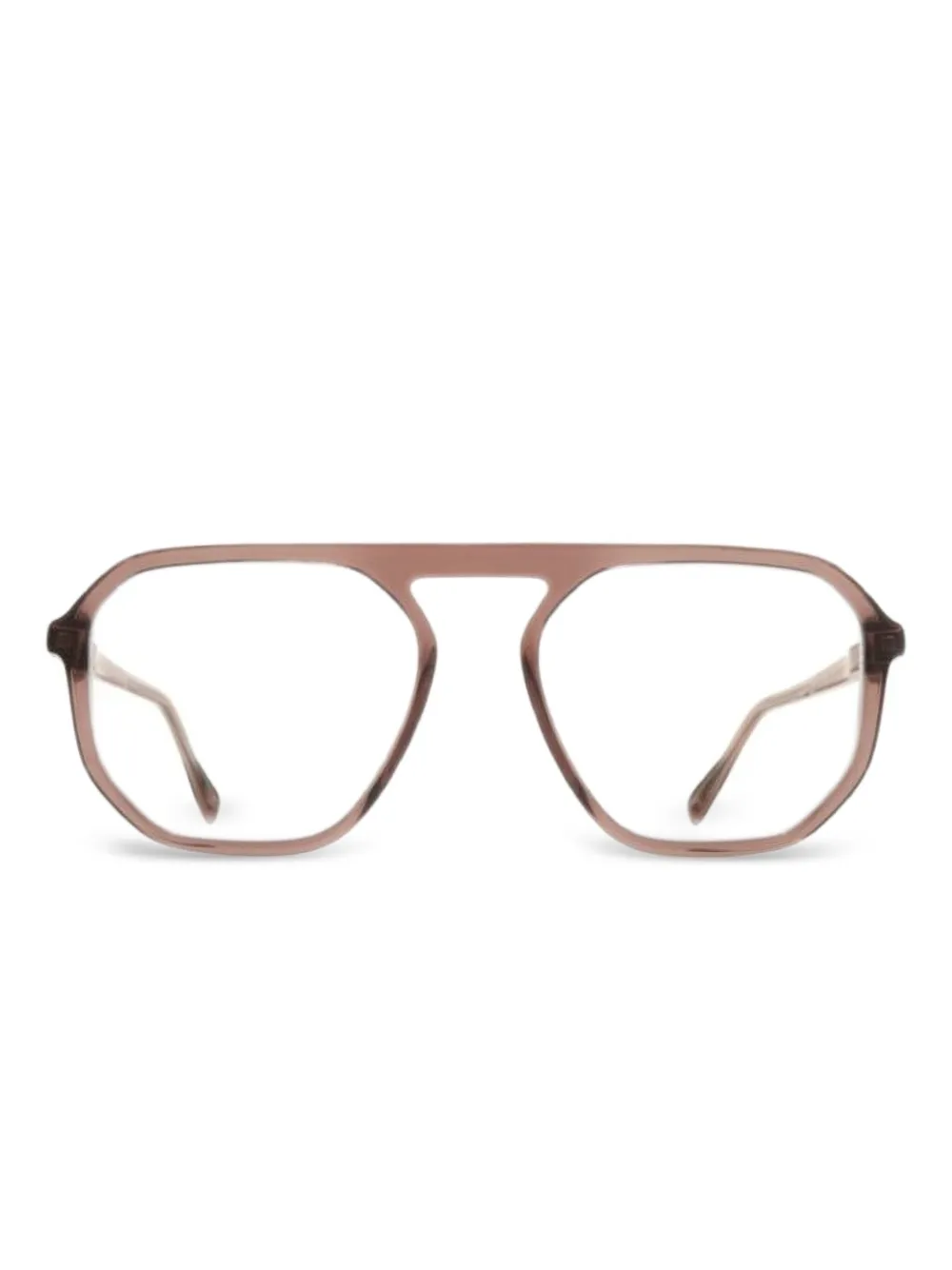 

Очки Loomis в геометричной оправе Mykita, коричневый