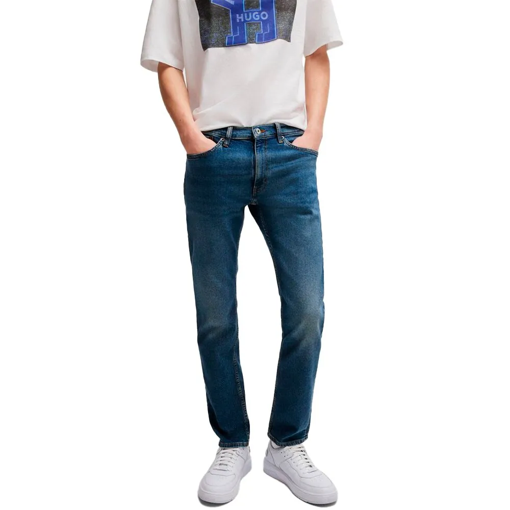 

Джинсы HUGO Zane 10259234 02 BLUE, синий
