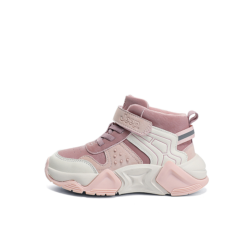 

Jeep Синтетическая кожа, текстиль, противоскользящие, износостойкие, утепленные высокие зимние ботинки Kids'