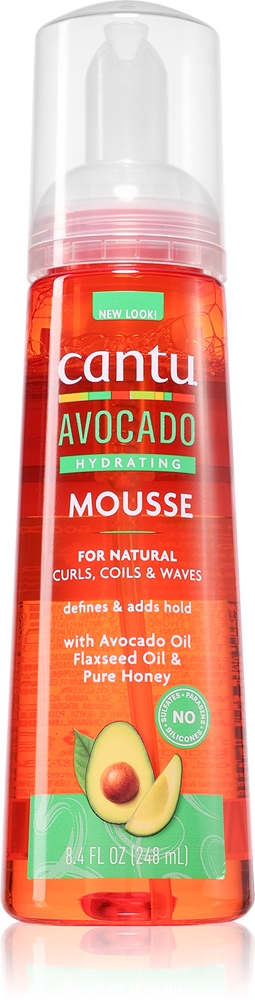 

Мусс для укладки с авокадо для волнистых и вьющихся волос Cantu, 248 мл
