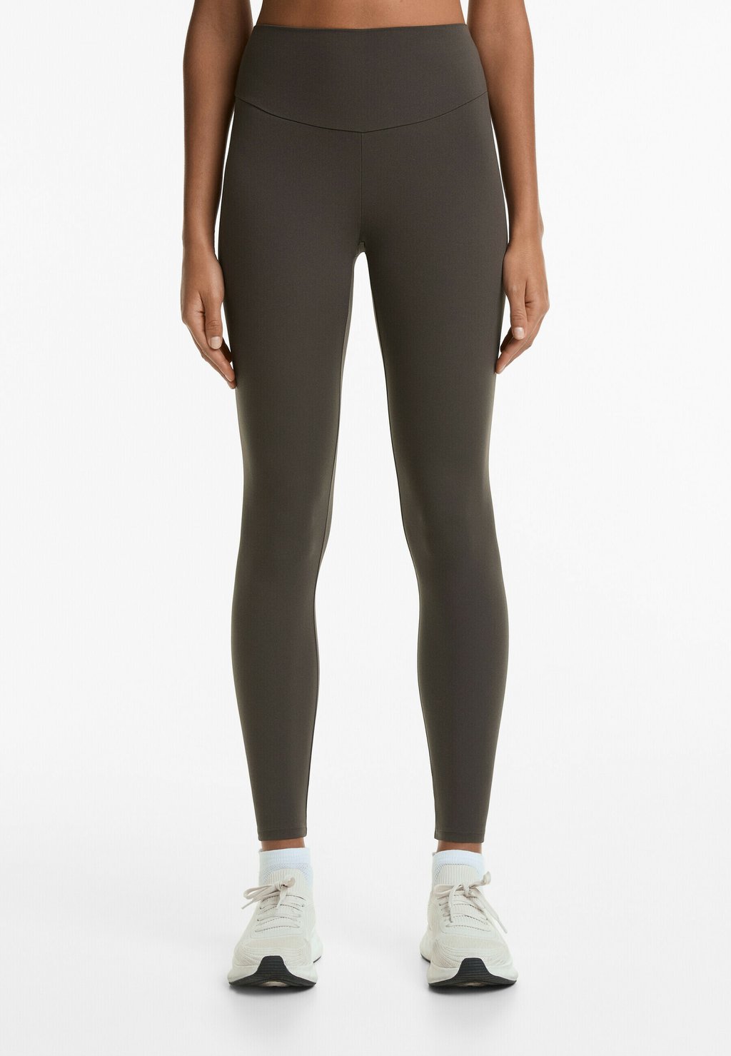

Леггинсы HIGH-RISE ANKLE-LENGTH OYSHO, темно-серый