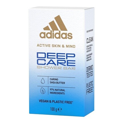 

Твердый душ для нее Deep Care с насыщенным маслом ши, 100 г, Adidas