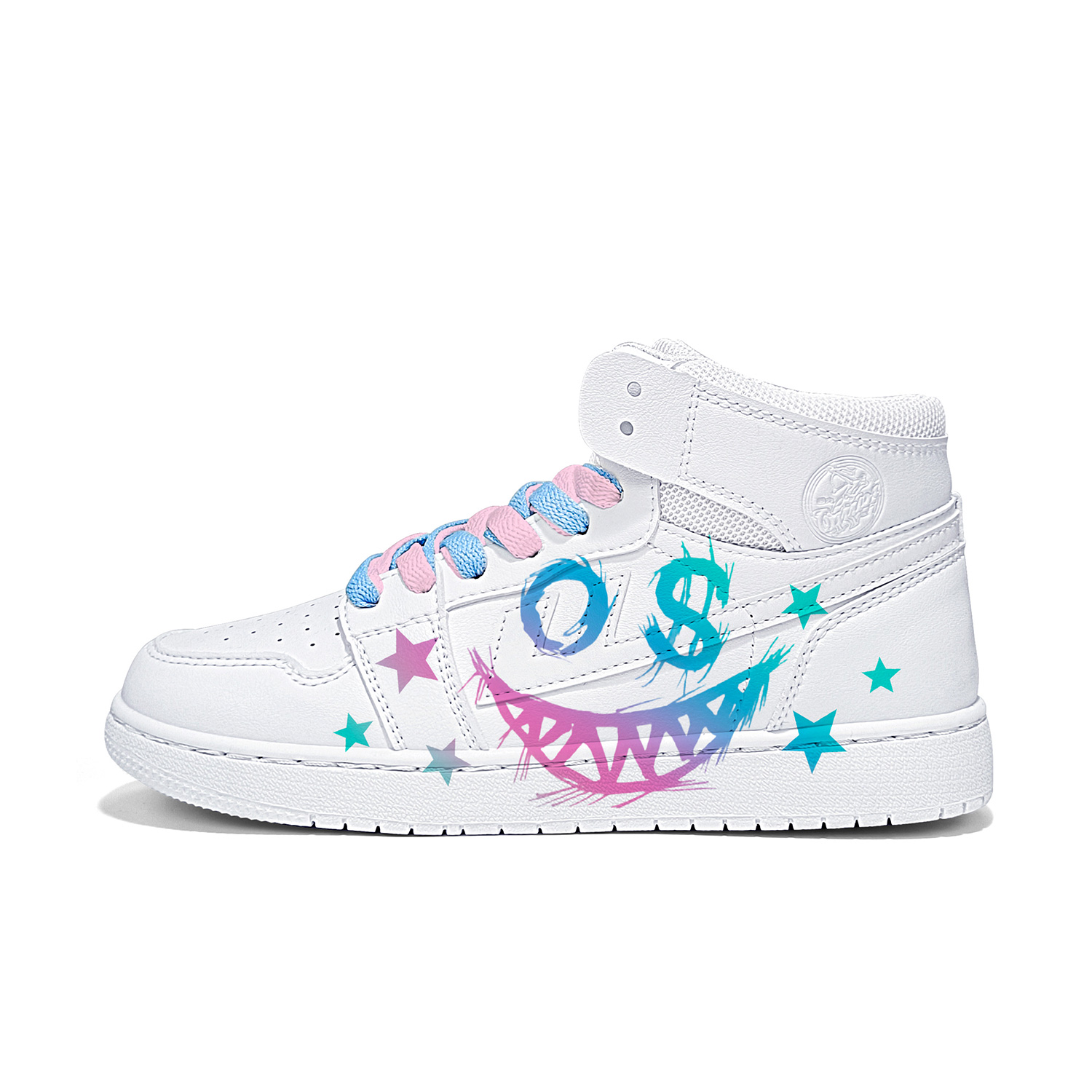 

Кроссовки для скейтбординга High top Unisex с амортизацией, устойчивые к истиранию и легкие WARRIOR, x23351d( белый )