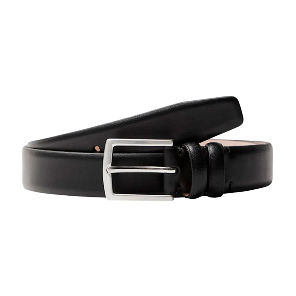 

Ремень Selected Carl Classic leather, черный