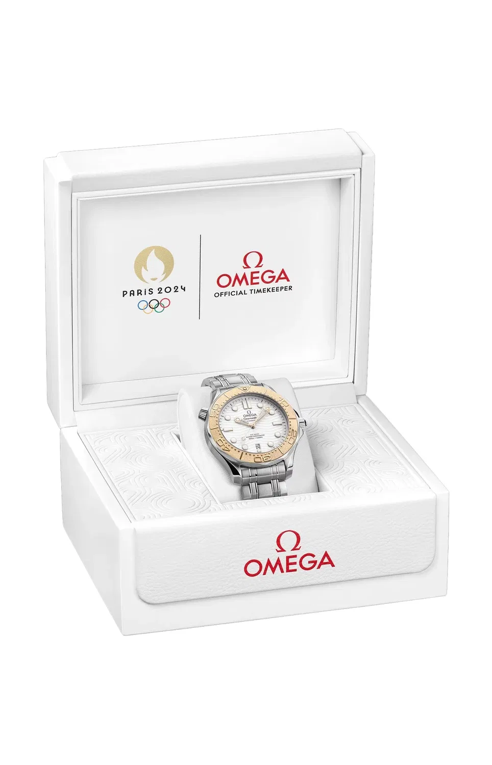 СИМАСТЕР ДАЙВЕР 300М CO-AXIAL MASTER CHRONOMETER 42 ММ ПАРИЖ - 2024 - 522.21.42.20.04.001 OMEGA, мультицвет — фото 3