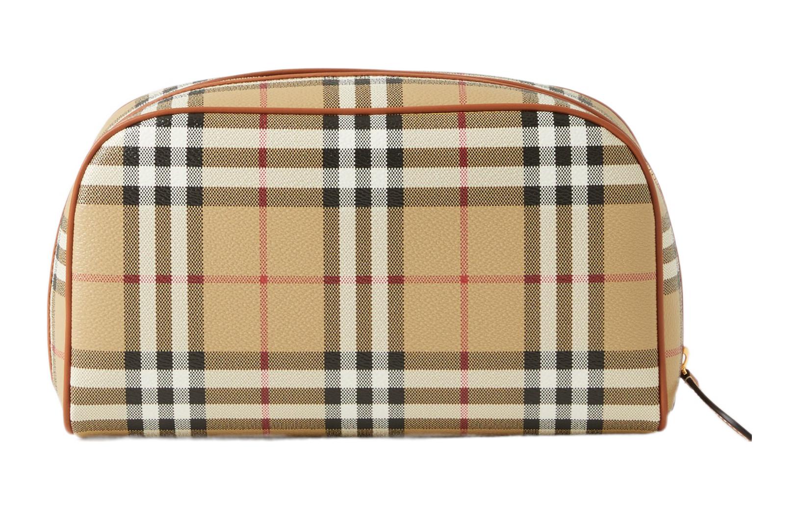 Burberry Средний дорожный чехол архивный бежевый — фото 2