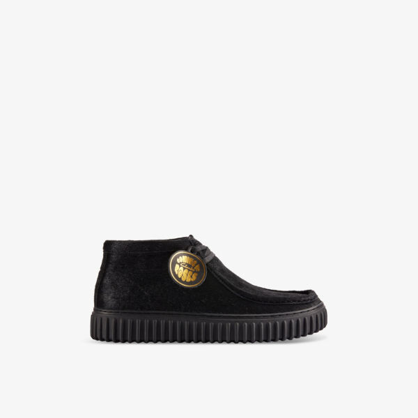 Ботильоны из кожи Martine rose x Clarks Torhill Clarks X Martine Rose, черный