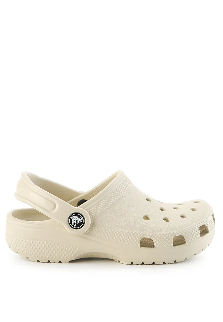 Детские сандалии-клоги Classic, Crocs, слоновая кость