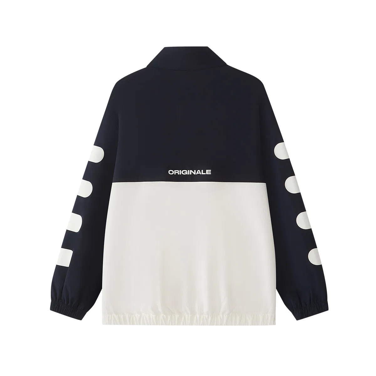 Куртка FILA KIDS с воротником-стойкой облачно-белая — фото 3