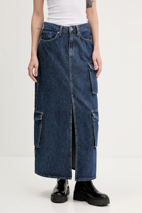 

Джинсовая юбка Karl Lagerfeld Jeans, темно-синий