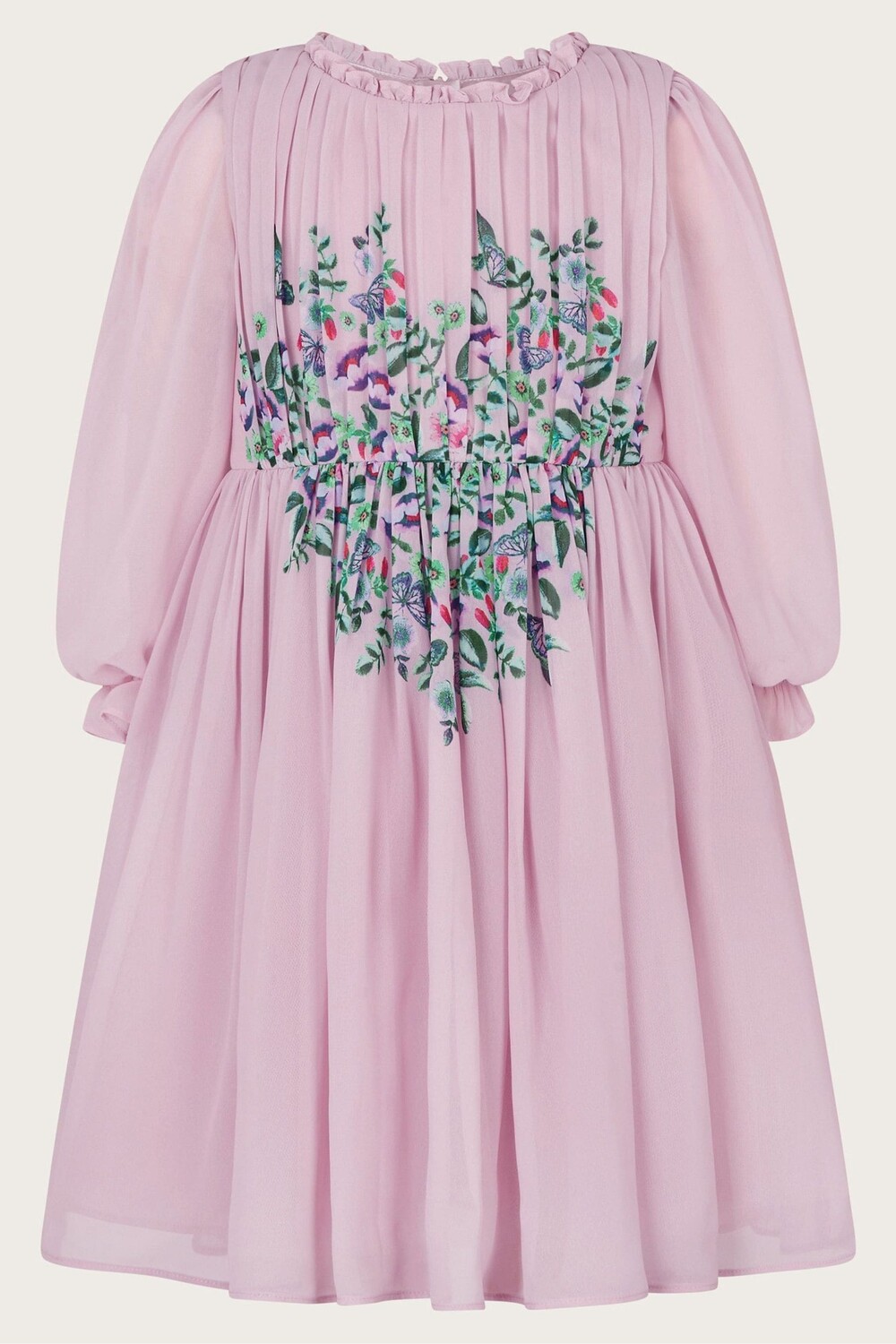 

Платье с принтом «Полдень» Monsoon, розовый