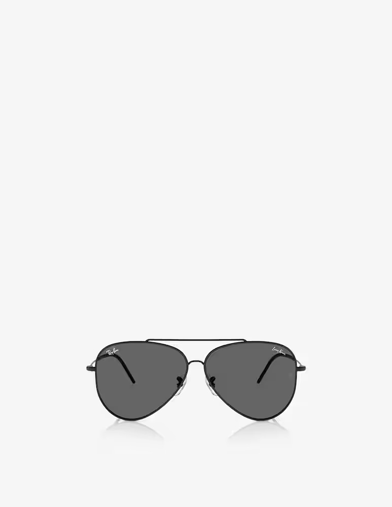 

RBR010 солнцезащитные очки-авиаторы Ray-Ban, черный