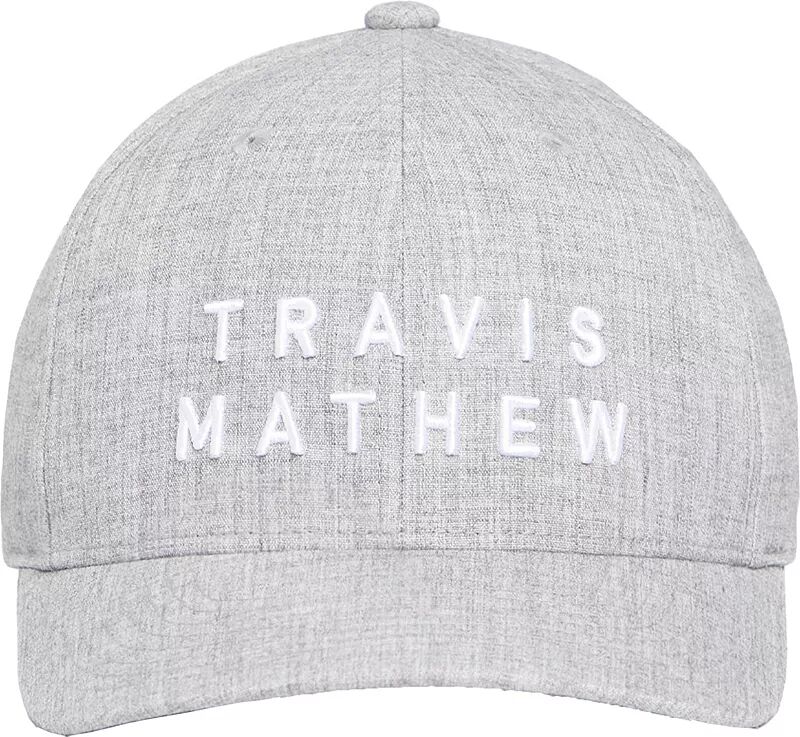 

Мужская кепка для гольфа TravisMathew Rockdale, серый