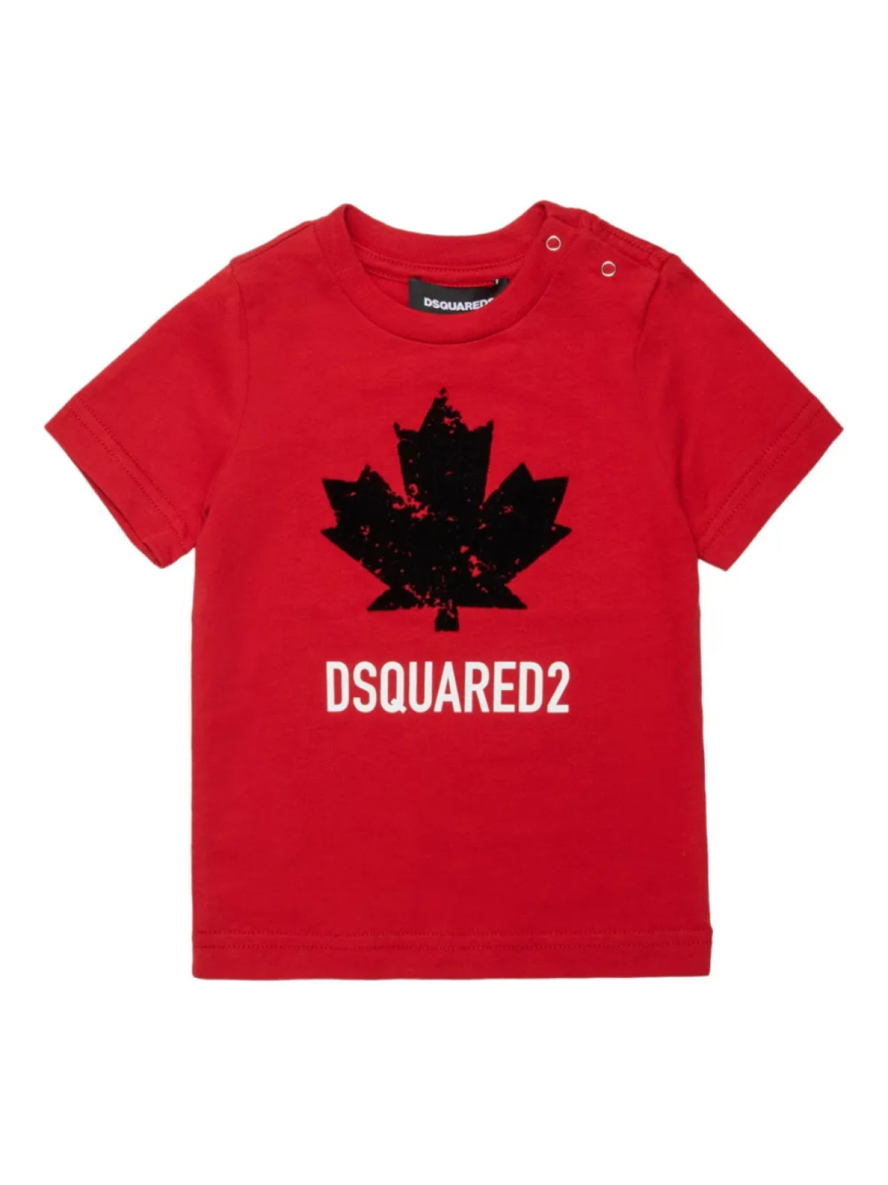 

DSQUARED2 KIDS футболка с логотипом, красный